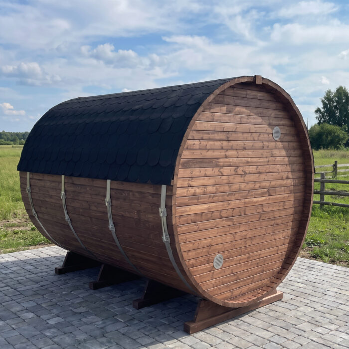 Sauna Beczka 340cm Model 3KR - obrazek 10