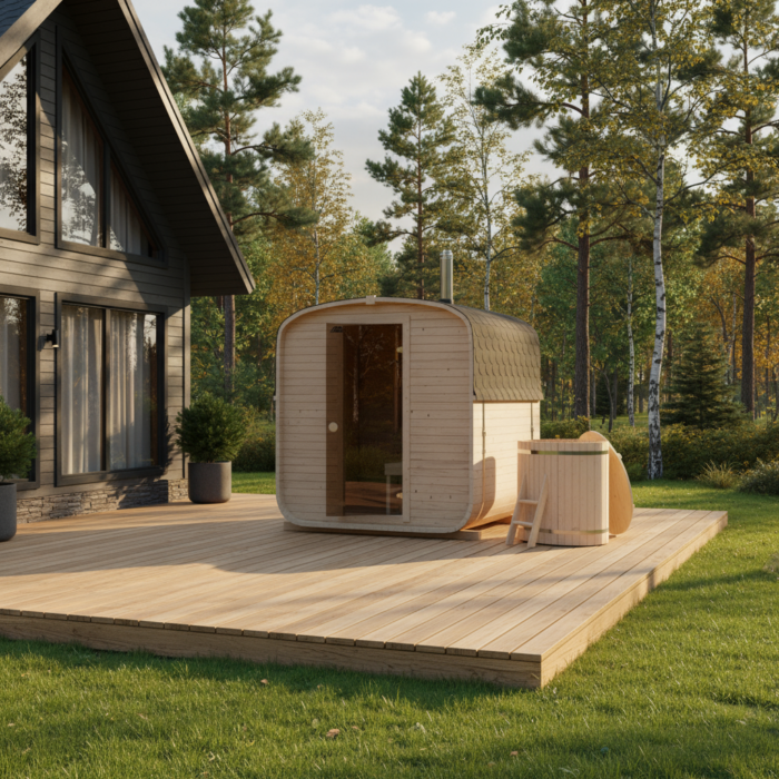 Sauna Quadro 185cm Model 1QL - obrazek 5